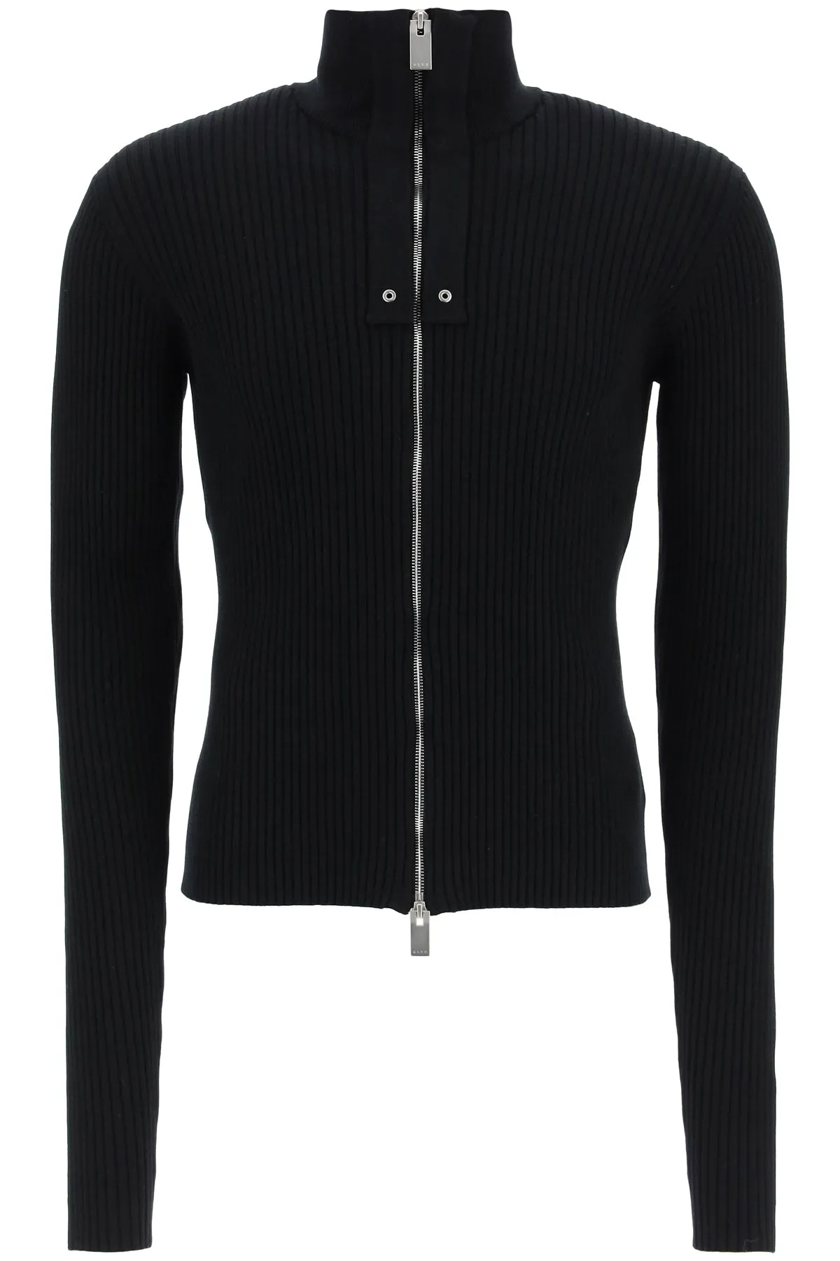 1017 ALYX 9SM Zip-Up Ribbed Knit Sweater