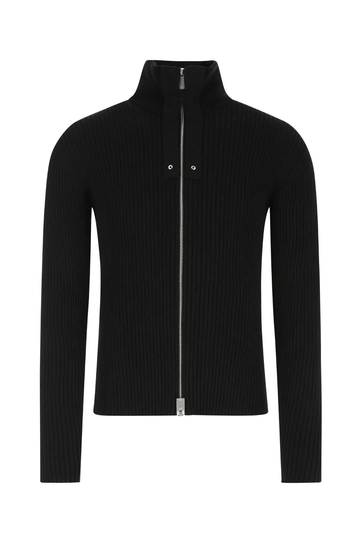 1017 ALYX 9SM Zip-Up Ribbed Knit Sweater