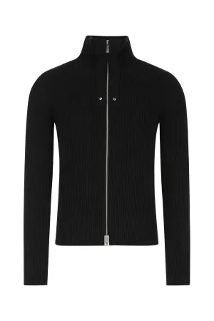 1017 ALYX 9SM Zip-Up Ribbed Knit Sweater