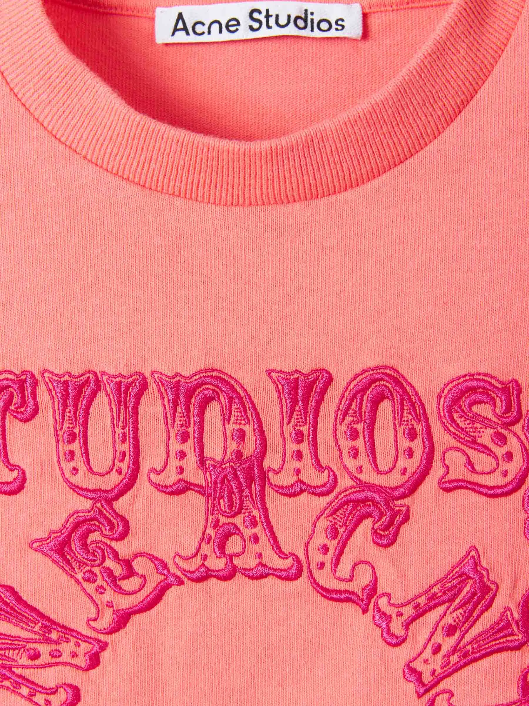 Acne Studios Printed Crewneck T-Shirt