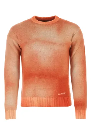Alanui Tie-Dye Effect Knitted Jumper