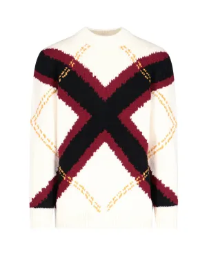 Alexander McQueen Cross Knitted Jumper