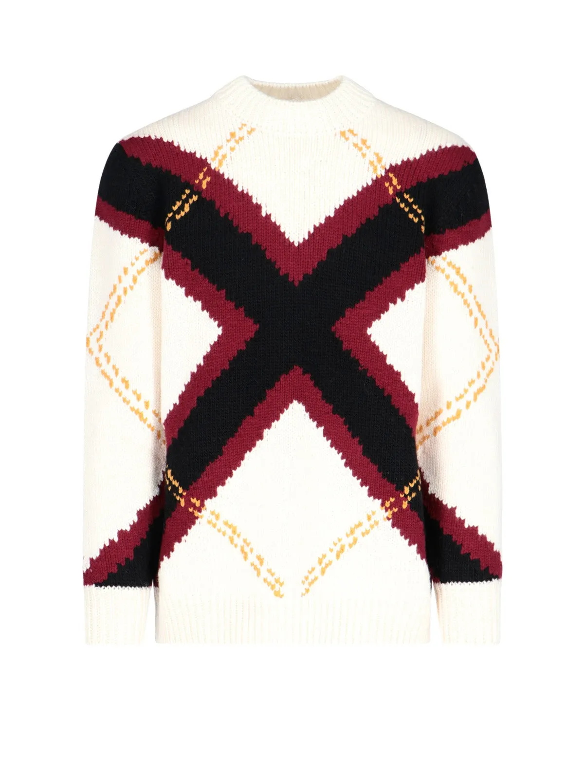 Alexander McQueen Cross Knitted Jumper
