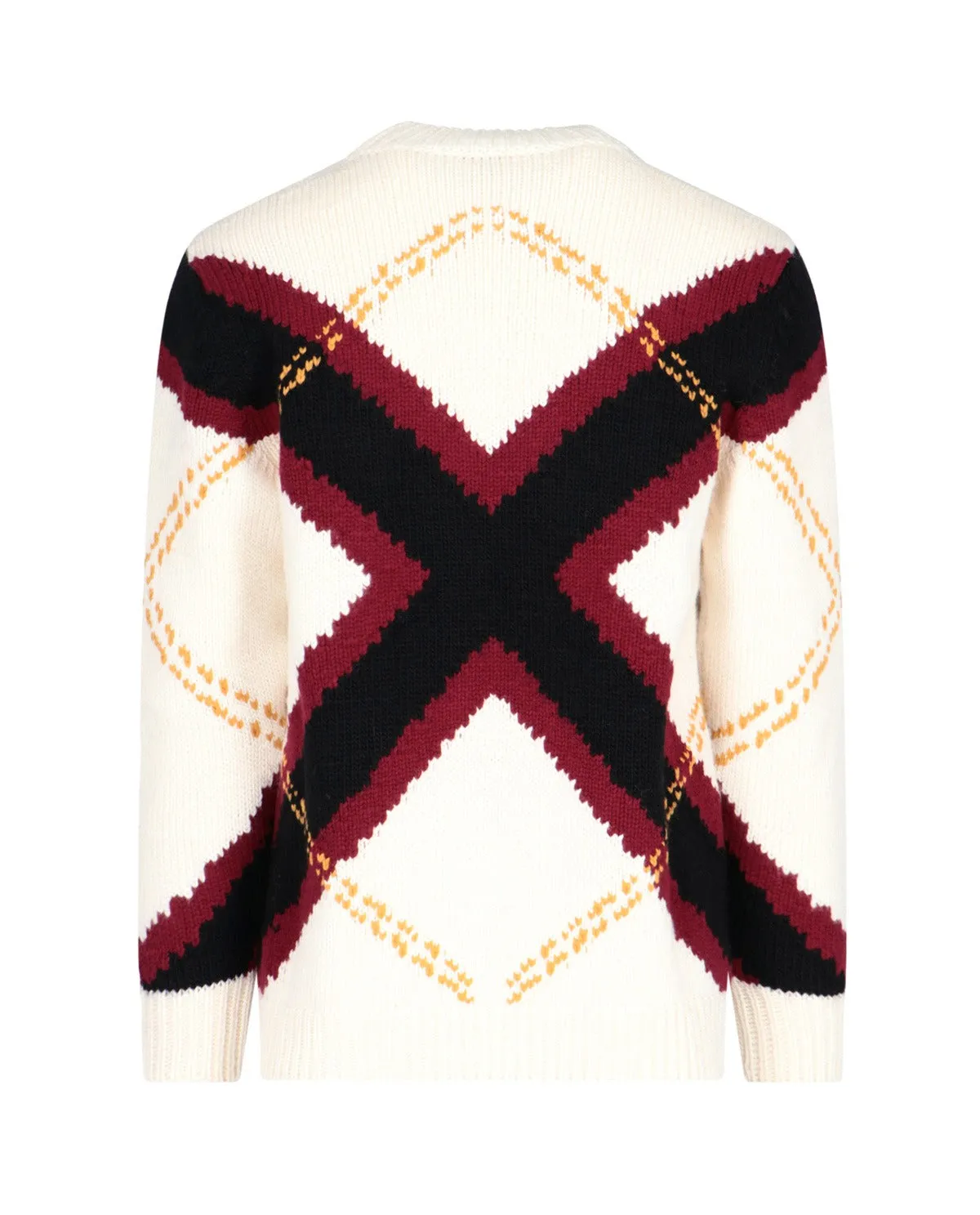 Alexander McQueen Cross Knitted Jumper