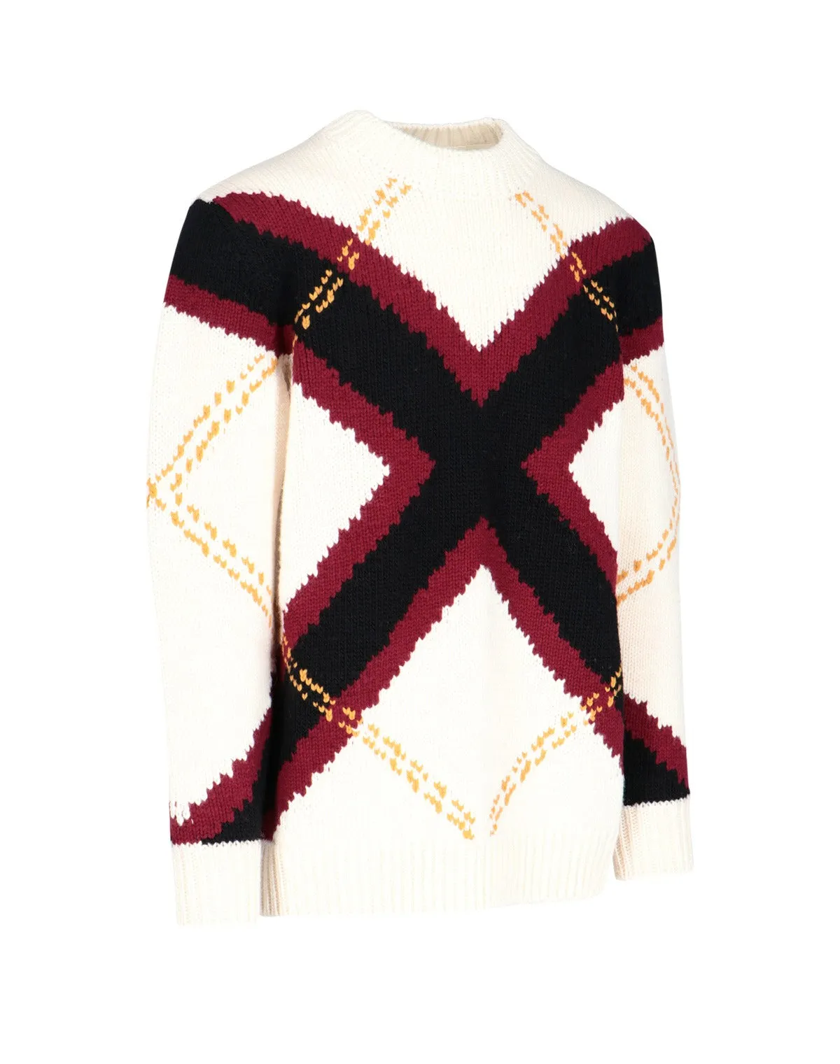 Alexander McQueen Cross Knitted Jumper