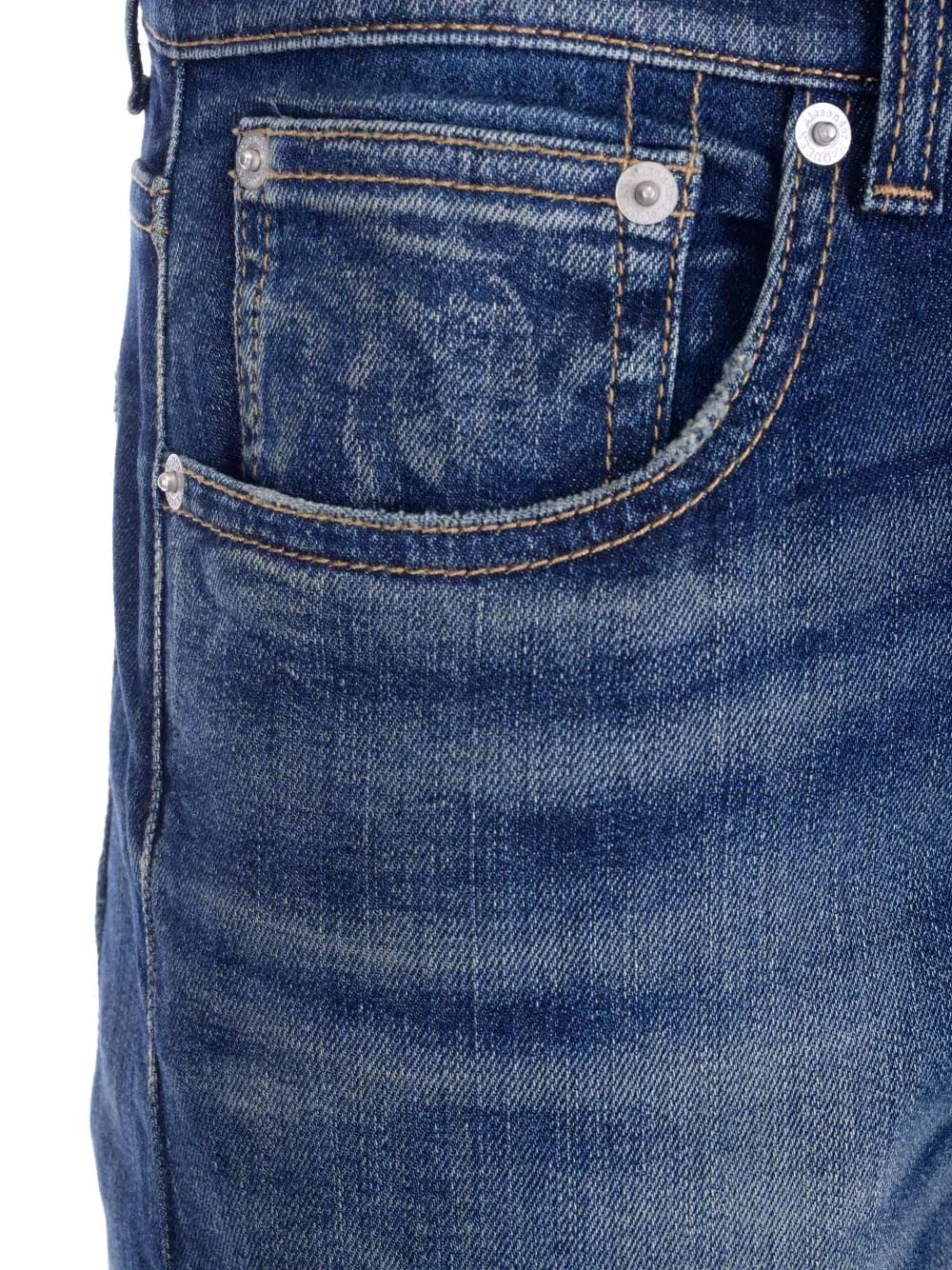 Alexander McQueen Faded Straight-Leg Jeans