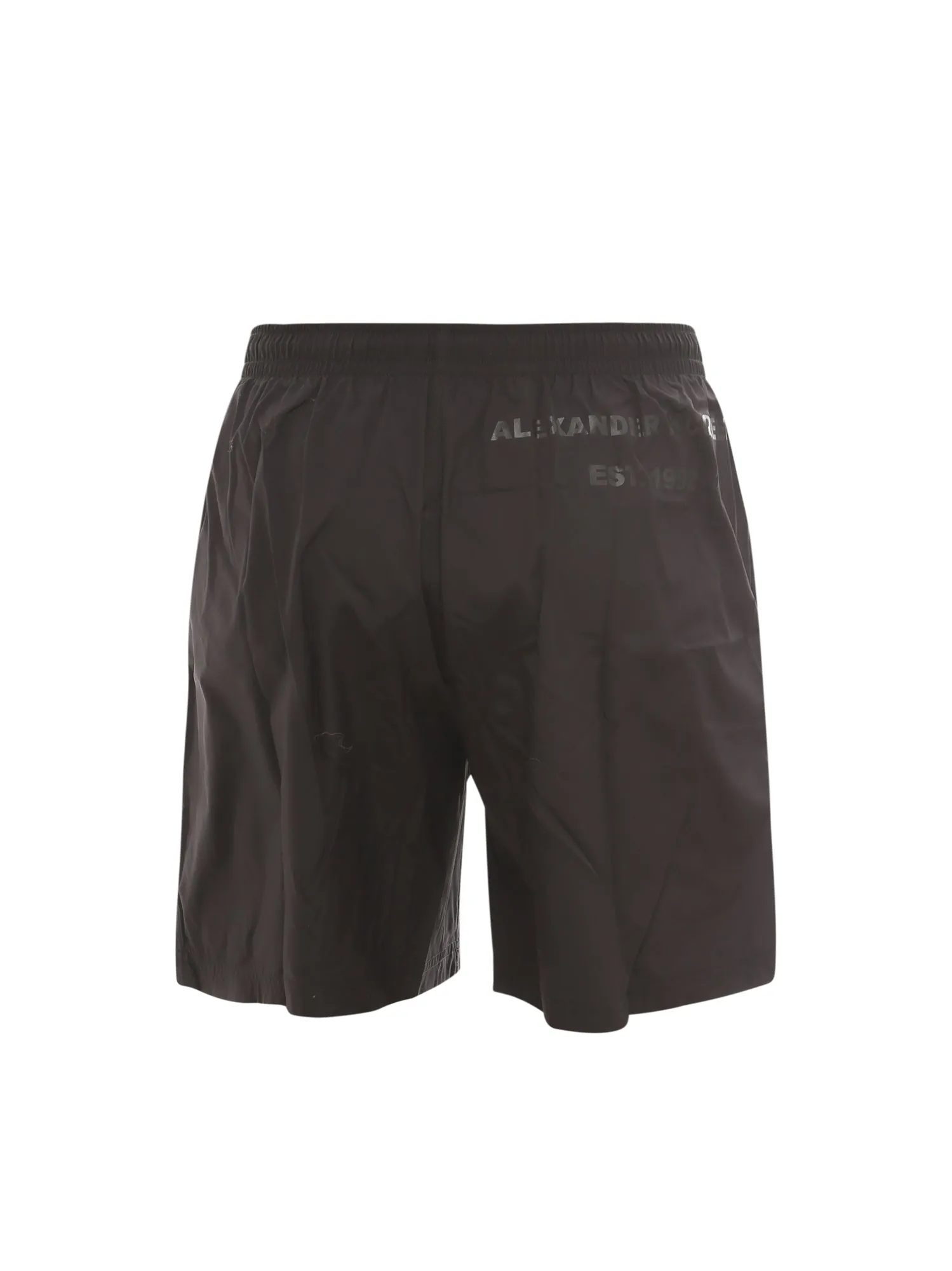 Alexander McQueen Graffiti Logo Swim Shorts