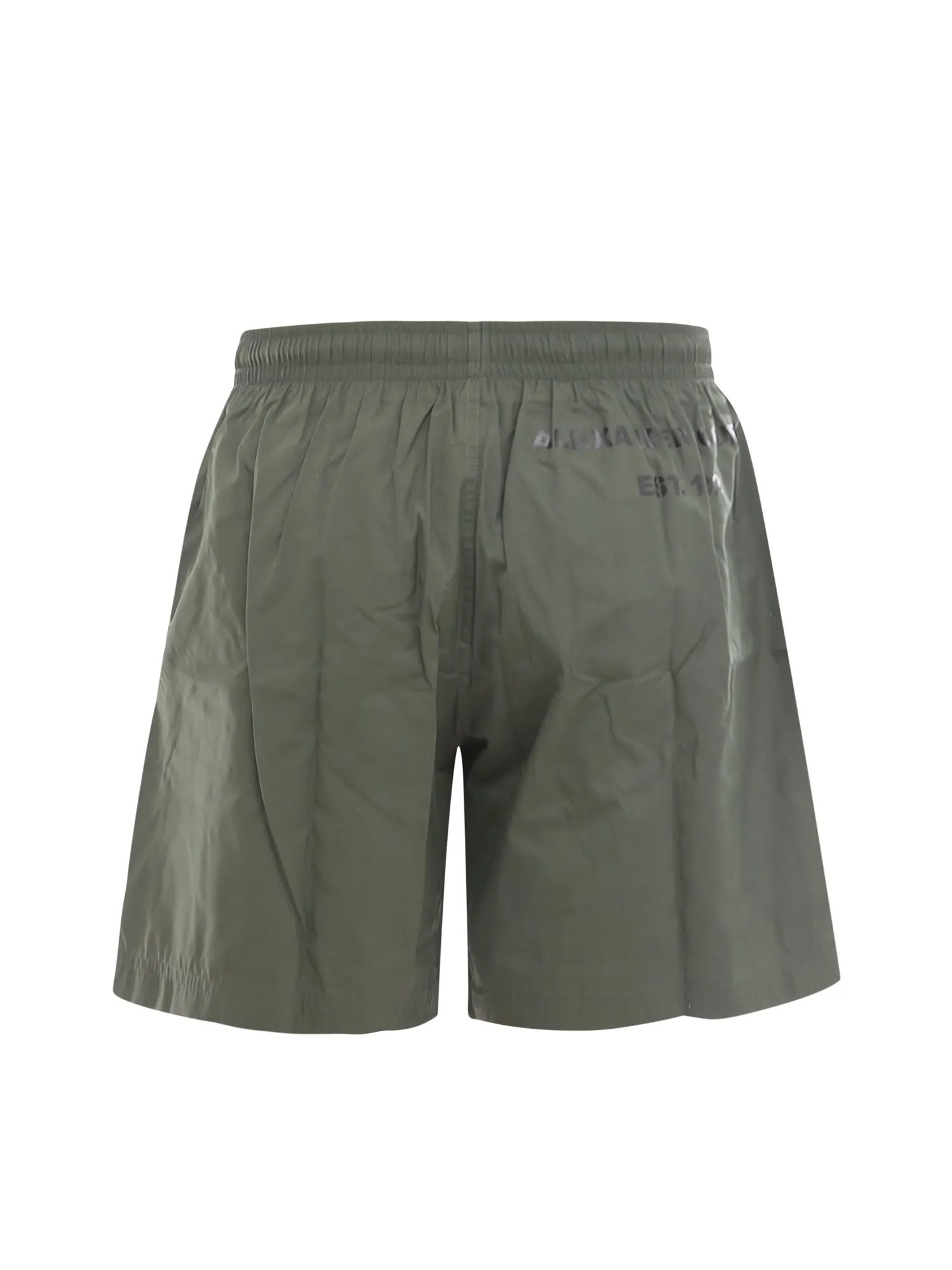 Alexander McQueen Graffiti Logo Swim Shorts