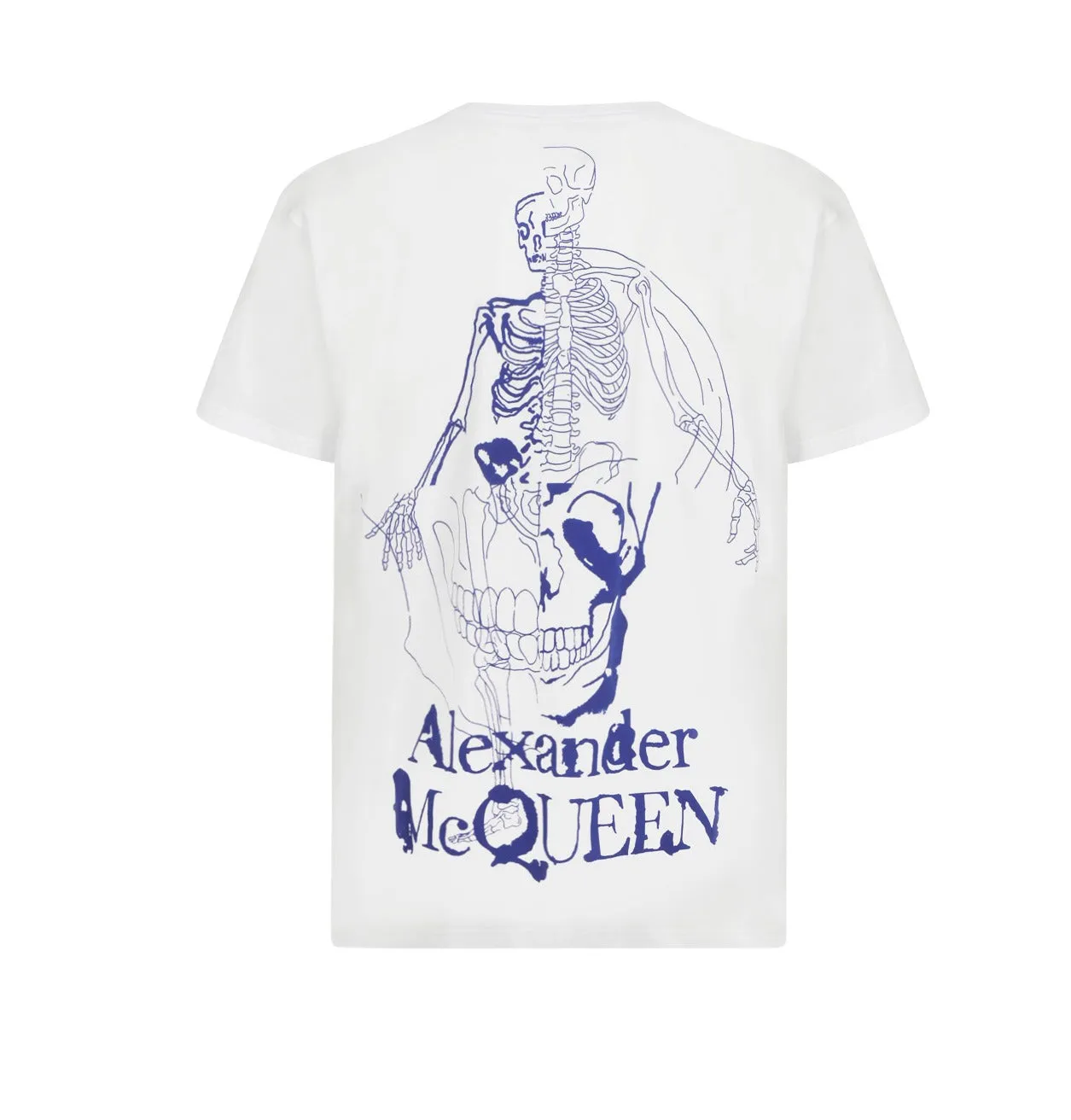 Alexander McQueen Graphic Printed Crewneck T-Shirt