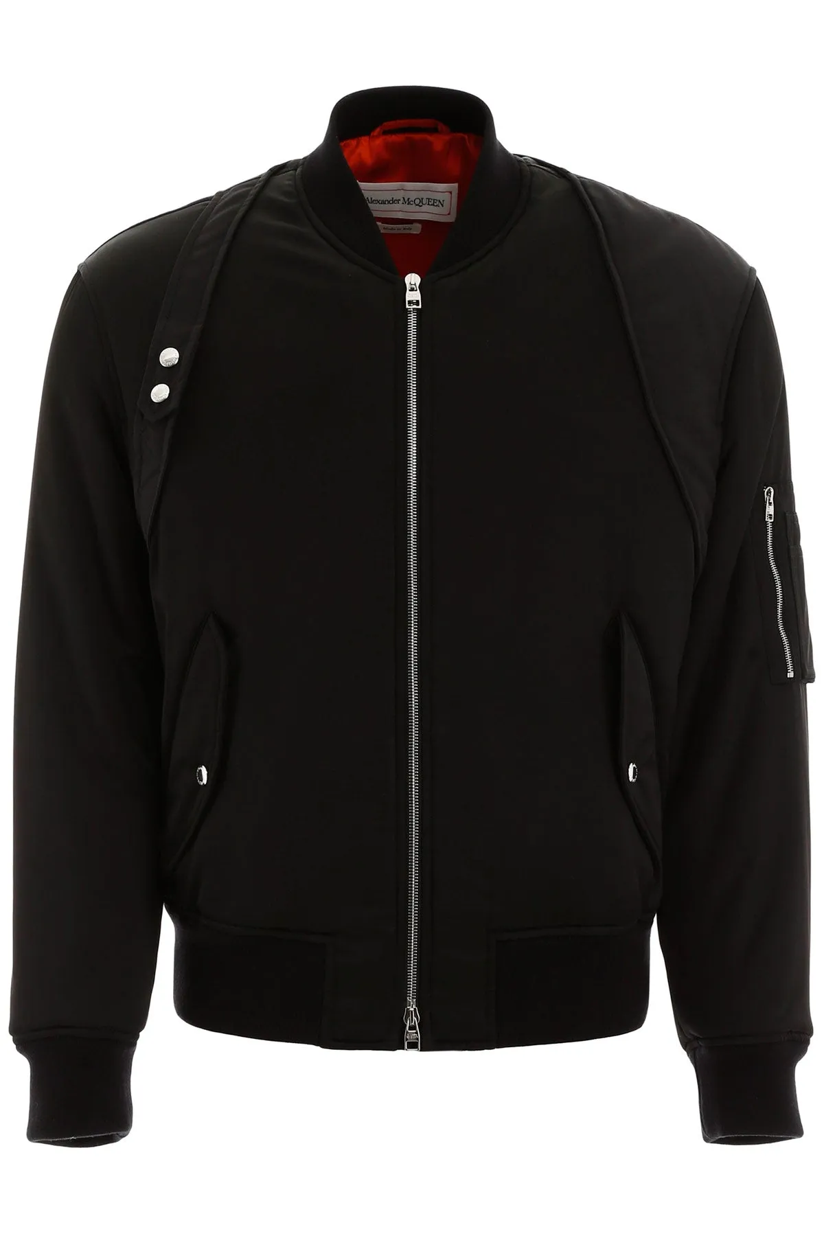 Alexander McQueen Harness Bomber Jacket