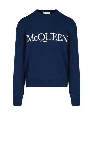 Alexander McQueen Knitted Crewneck Jumper