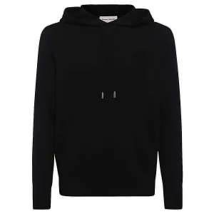 Alexander McQueen Knitted Drawstring Hoodie