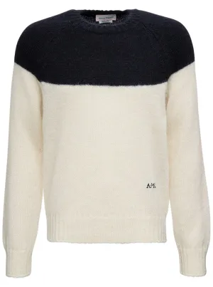 Alexander McQueen Logo Intarsia Knit Sweater