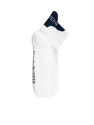 Alexander McQueen Logo Intarsia Socks