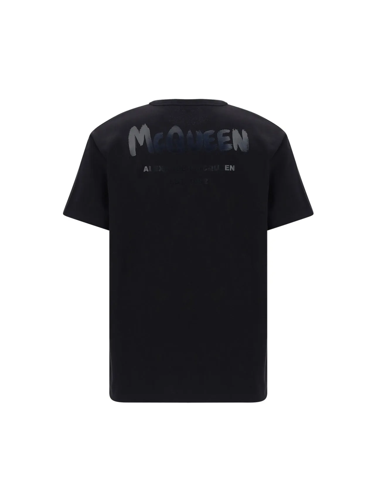 Alexander McQueen Logo Print Crewneck T-shirt
