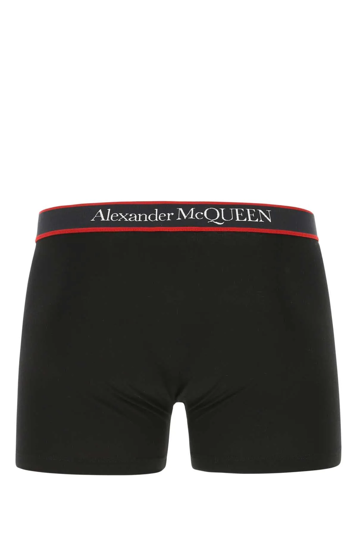 Alexander McQueen Logo-Waist Stretch Boxer Shorts