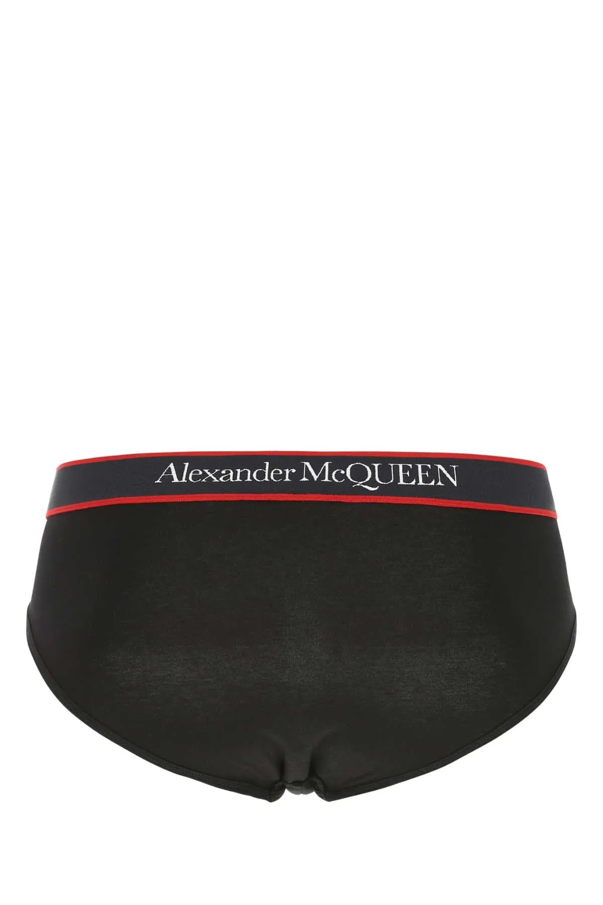 Alexander McQueen Logo-Waist Stretch Briefs