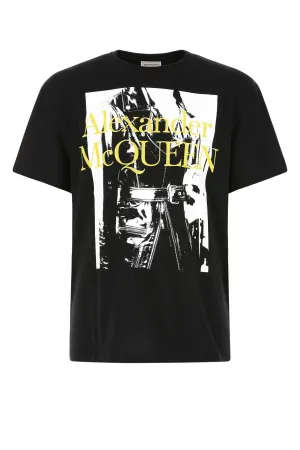 Alexander McQueen Printed Crewneck T-Shirt