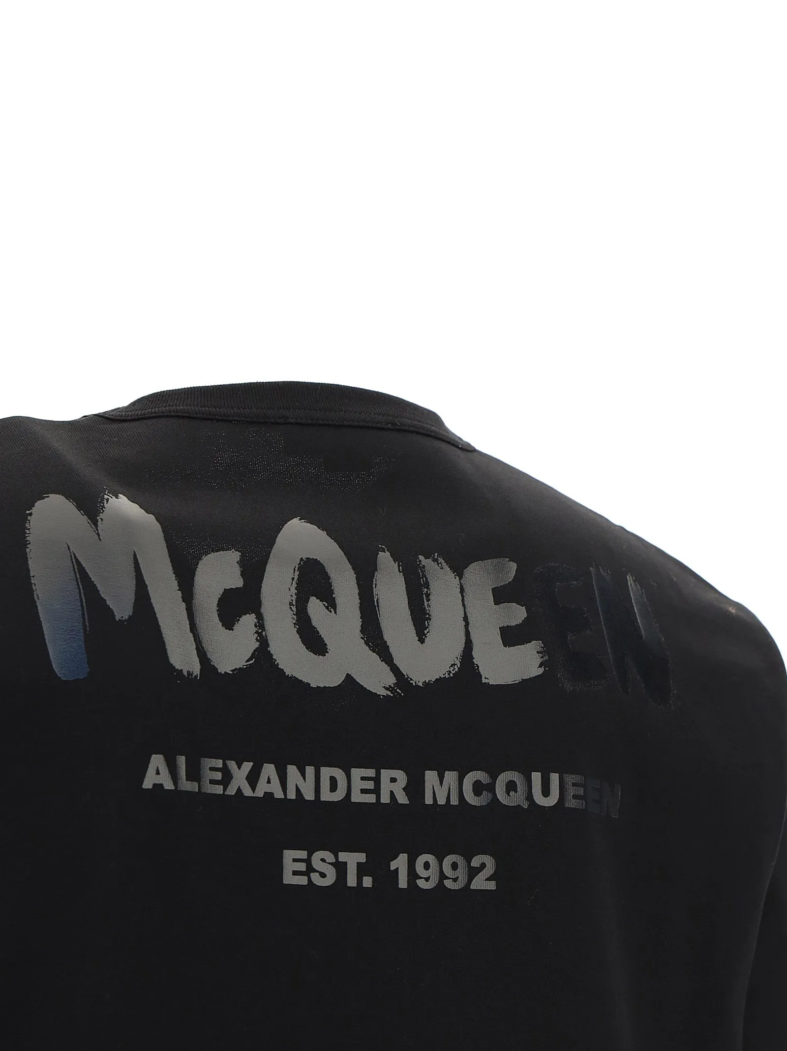 Alexander McQueen Rear Logo Printed T-Shirt
