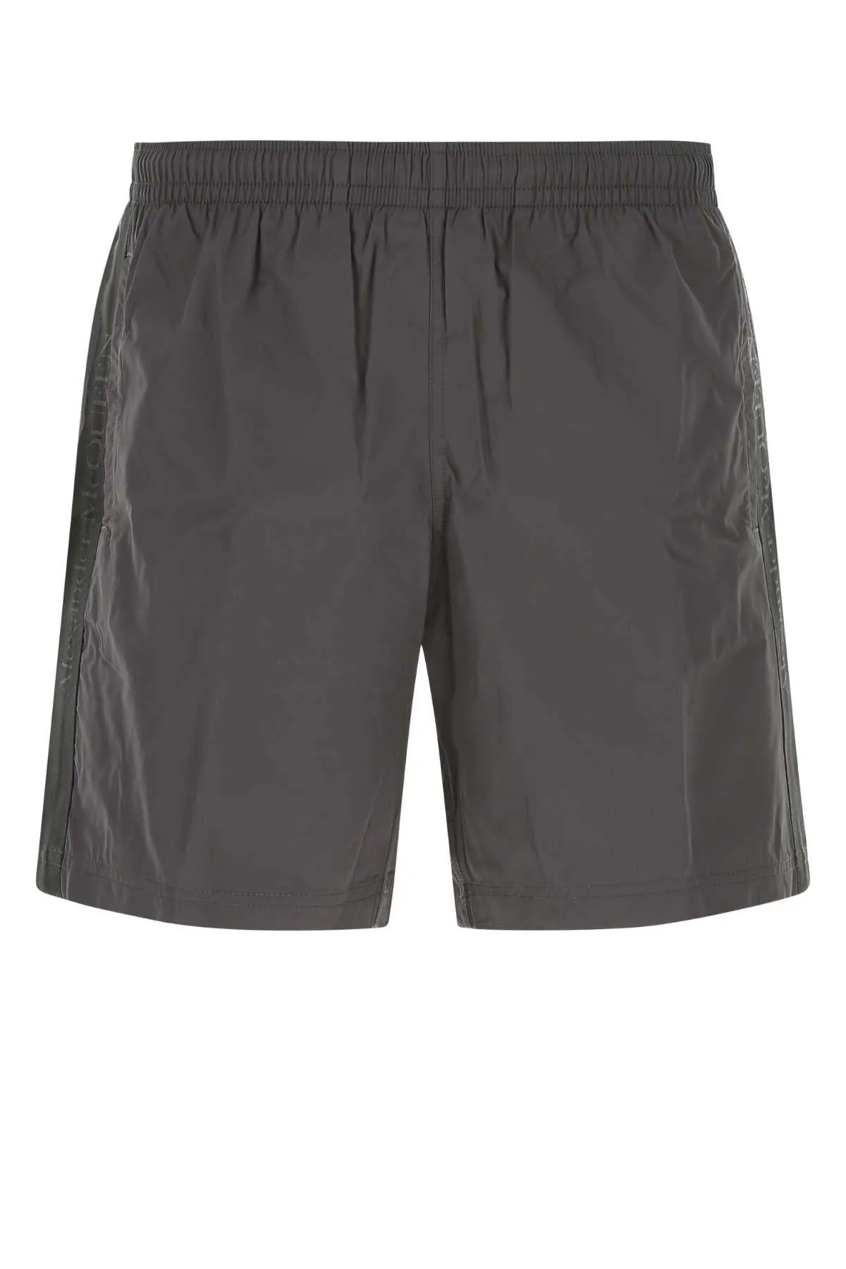 Alexander McQueen Side Logo Band Swim Shorts