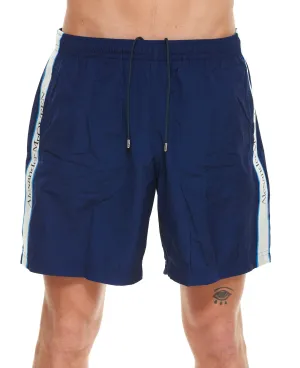 Alexander McQueen Side Logo Band Swim Shorts