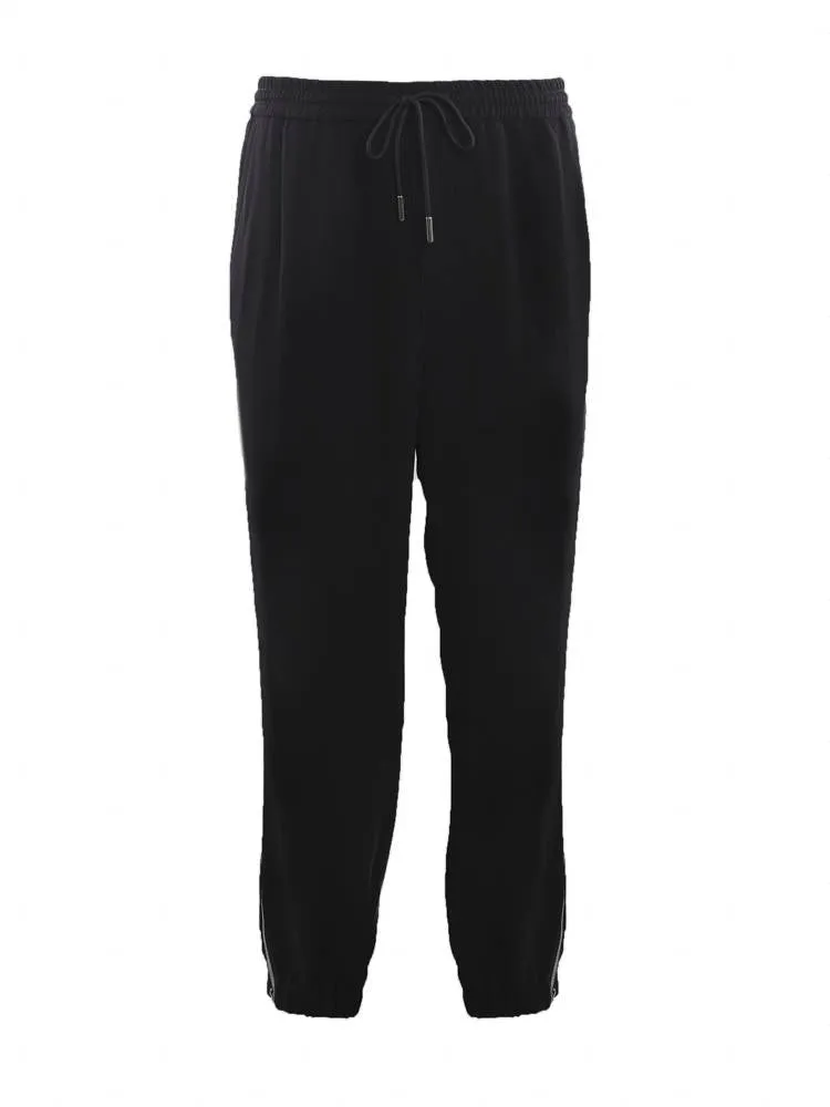 Alexander McQueen Side Striped Drawstring Track Pants
