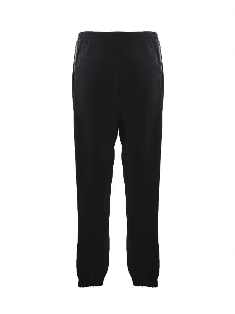 Alexander McQueen Side Striped Drawstring Track Pants