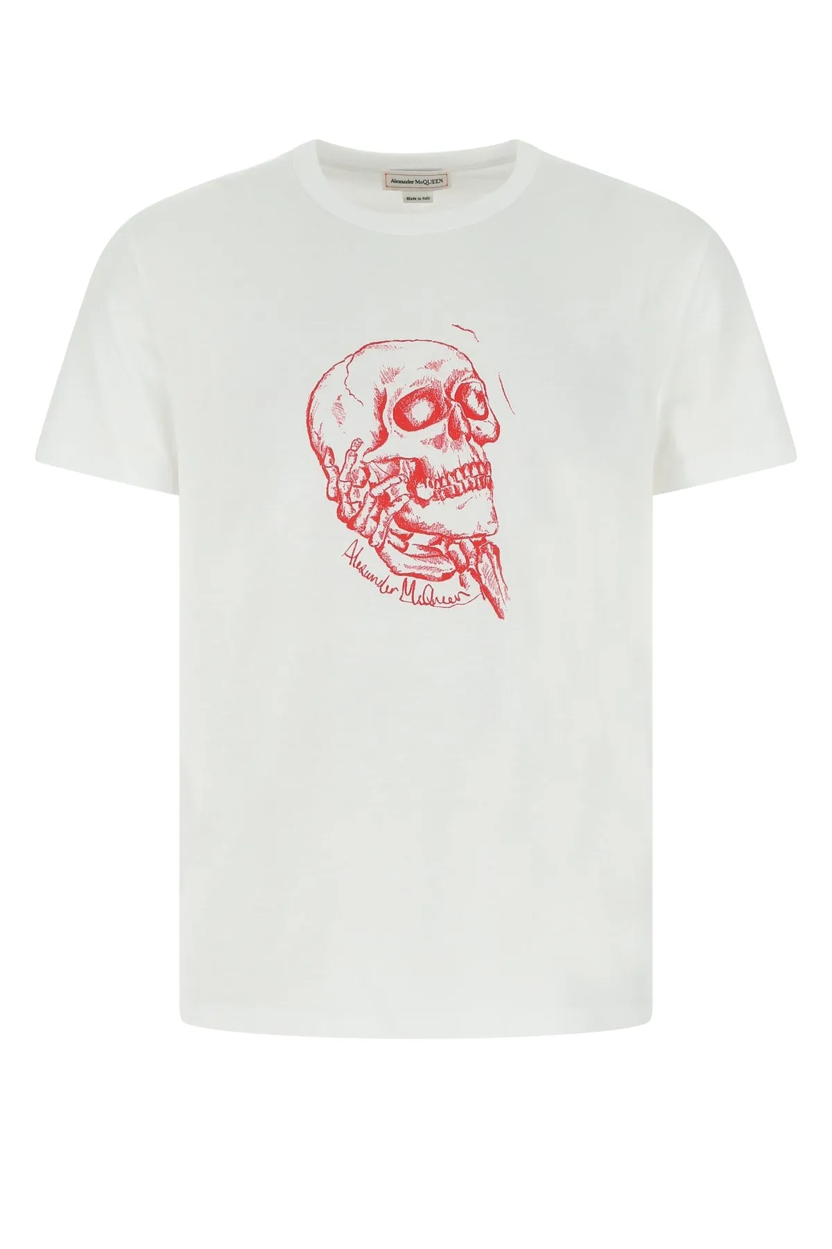 Alexander McQueen Skull-Print Crewneck T-Shirt