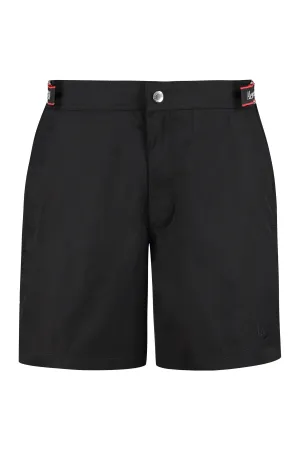 Alexander McQueen Waist Logo Detailed Swim Shorts