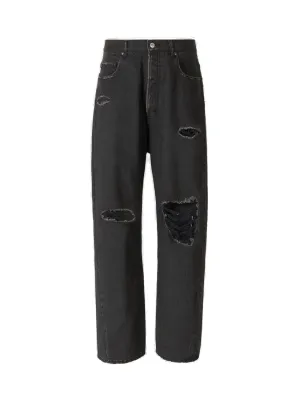 Ambush Distressed Logo Patch Jeans