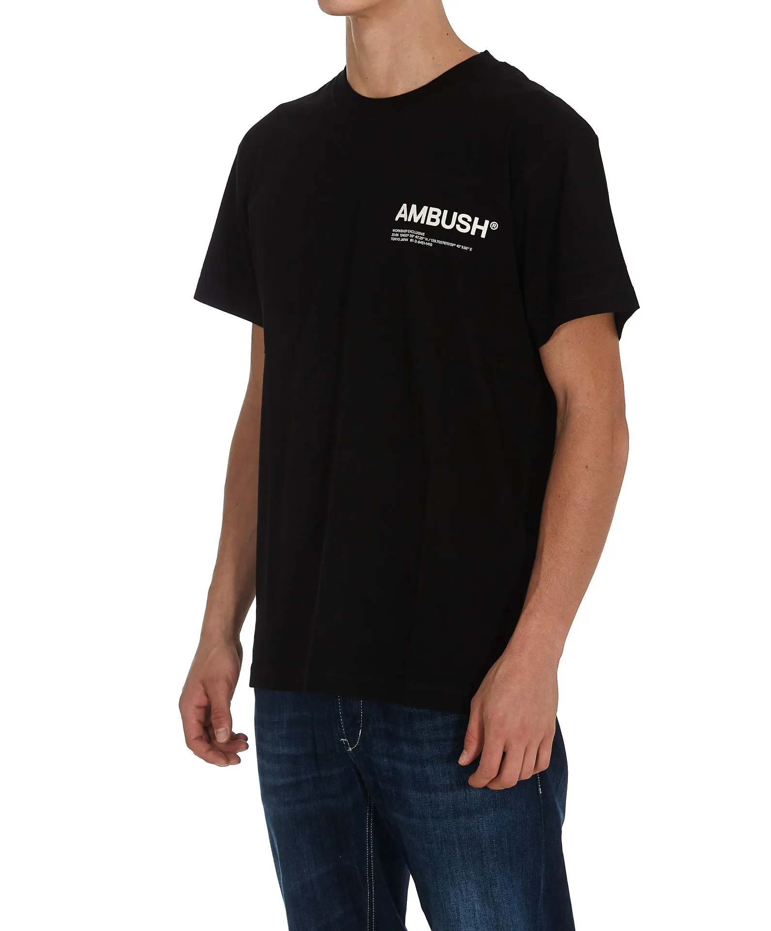Ambush Logo Printed Jersey T-Shirt