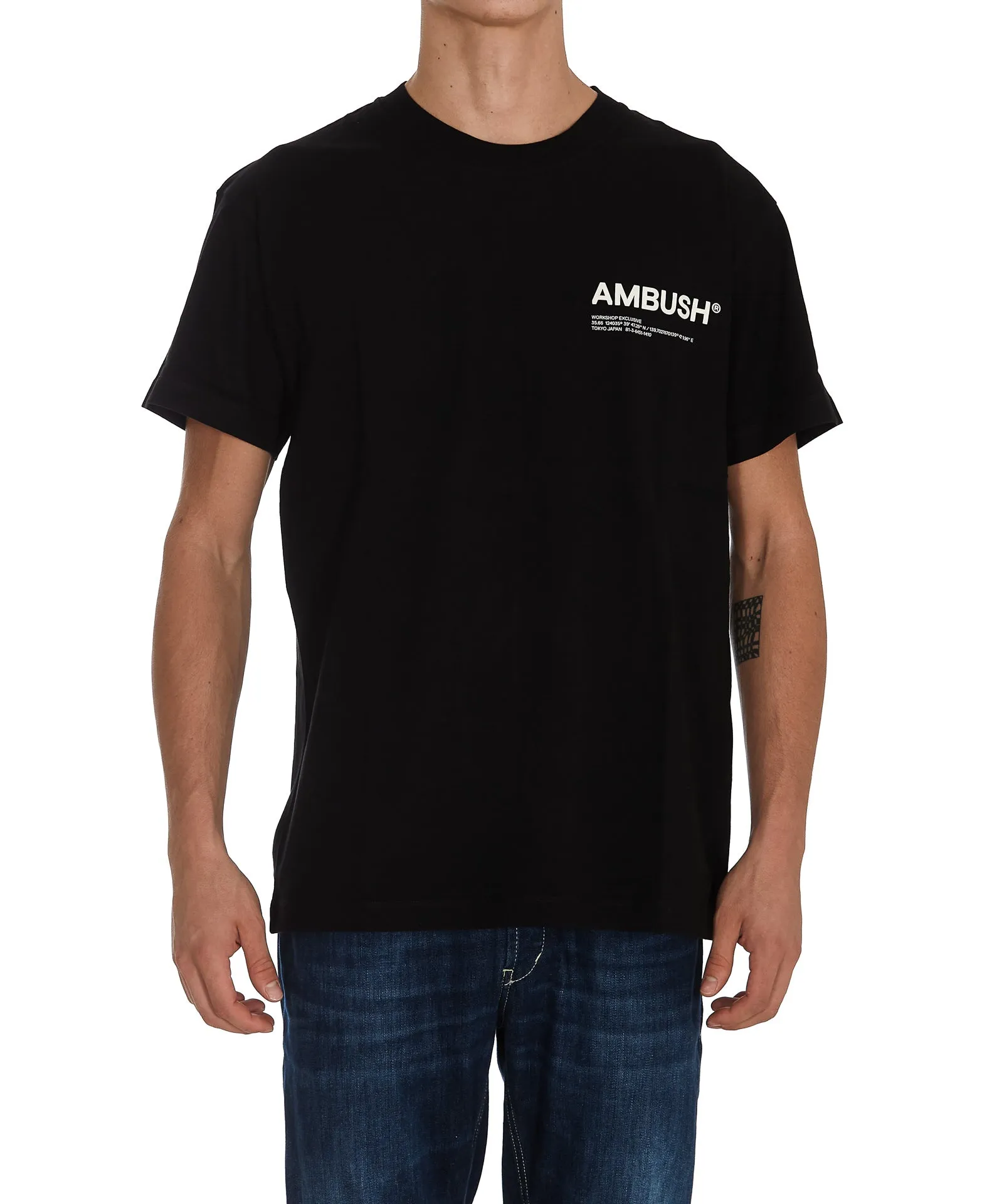 Ambush Logo Printed Jersey T-Shirt