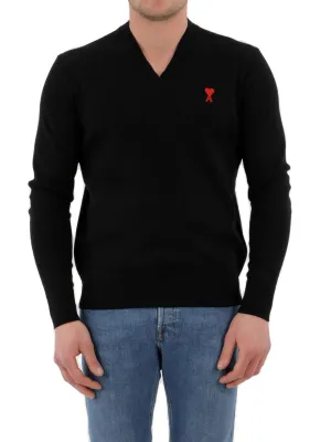 AMI Ami De Cur V Neck Sweater