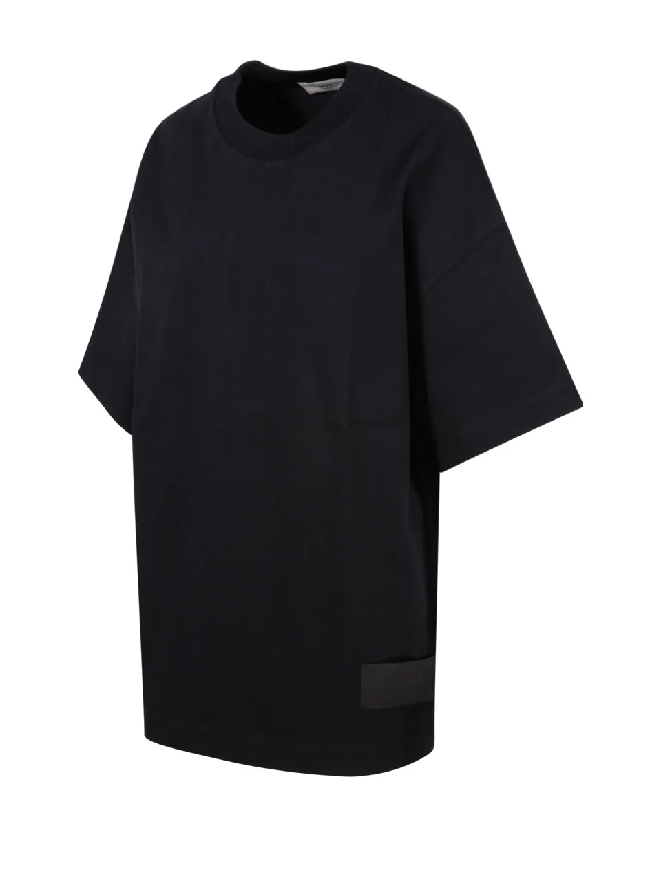 AMI Logo Patch Crewneck T-Shirt