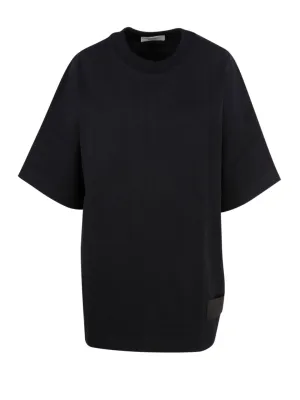 AMI Logo Patch Crewneck T-Shirt