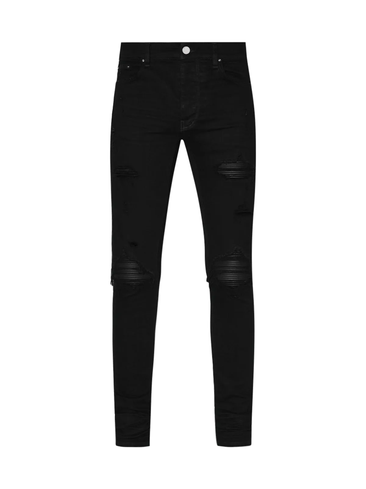 Amiri Mx-1 Distressed Tapered Leg Jeans