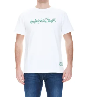 Andersson Bell Logo Embroidered Crewneck T-Shirt