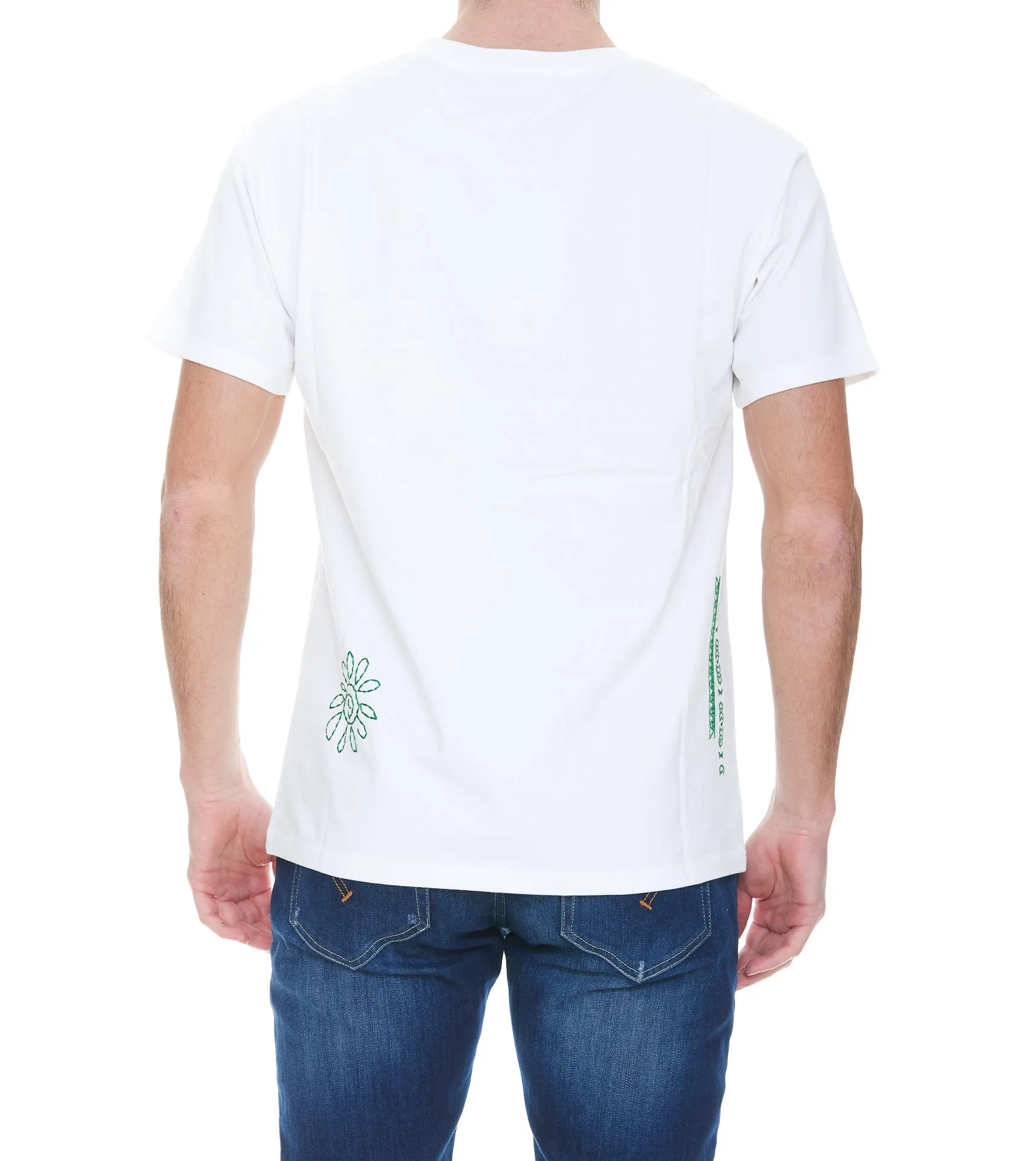 Andersson Bell Logo Embroidered Crewneck T-Shirt