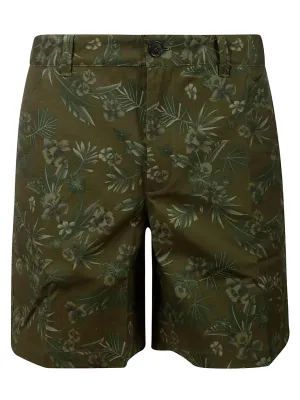 A.P.C. Allover Floral Printed Shorts
