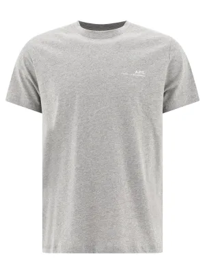 A.P.C. Logo Printed Crewneck T-Shirt