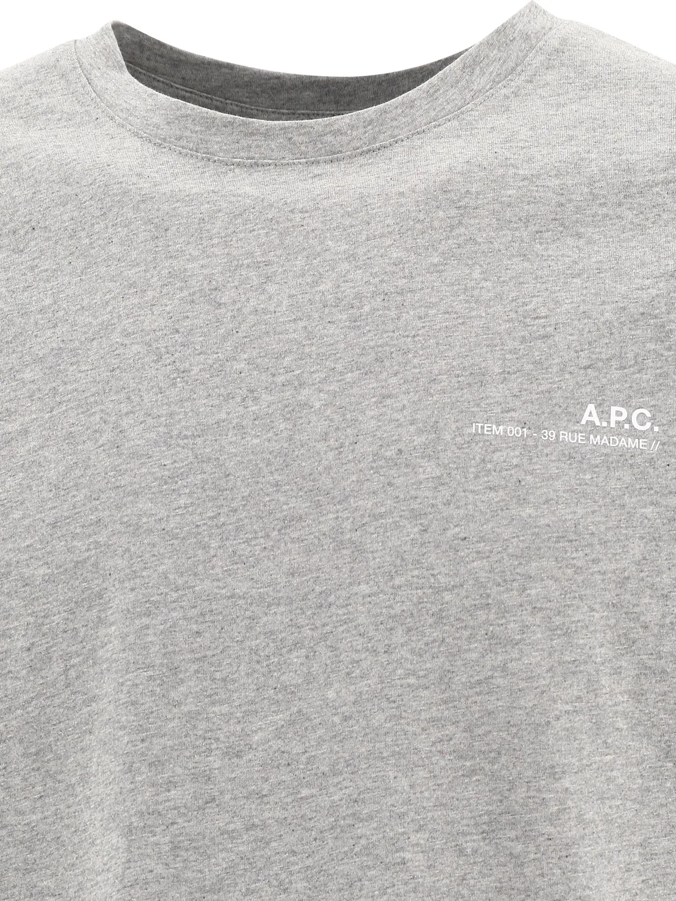A.P.C. Logo Printed Crewneck T-Shirt
