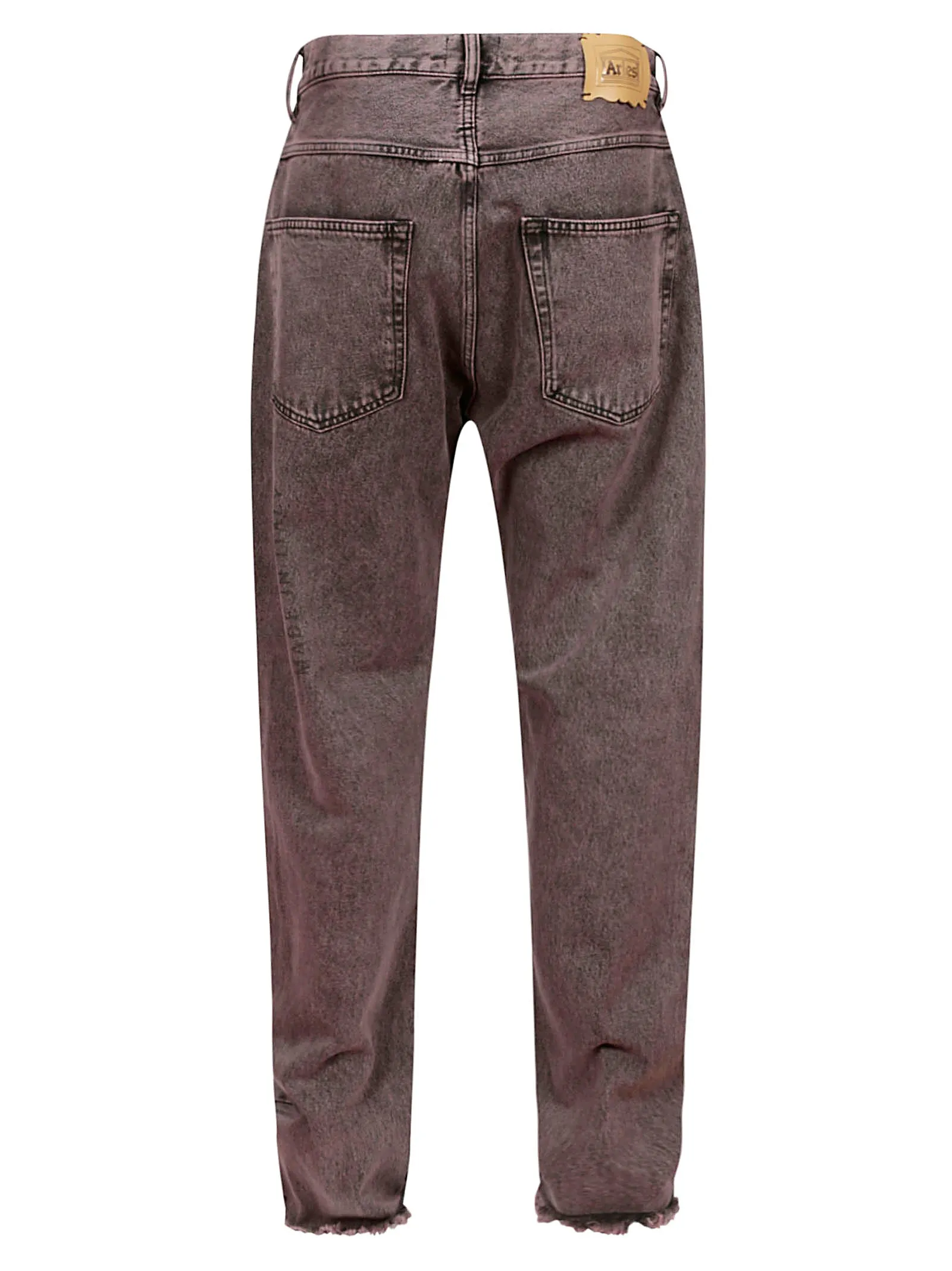 Aries Acid Wash Straight-Leg Jeans