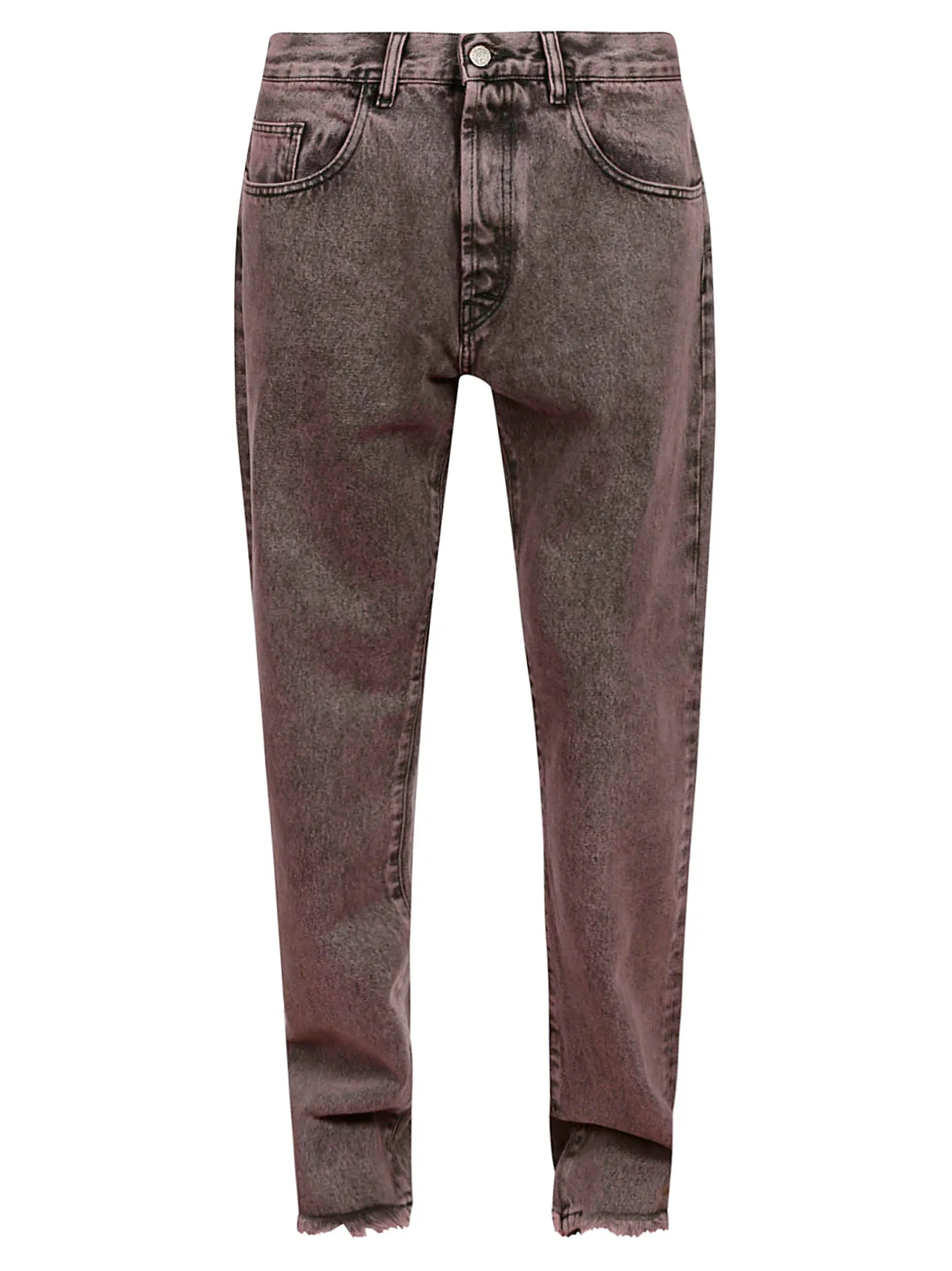 Aries Acid Wash Straight-Leg Jeans