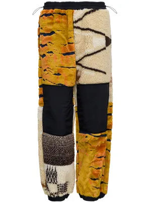 Aries Elasticated Ankle Patchwork Pants