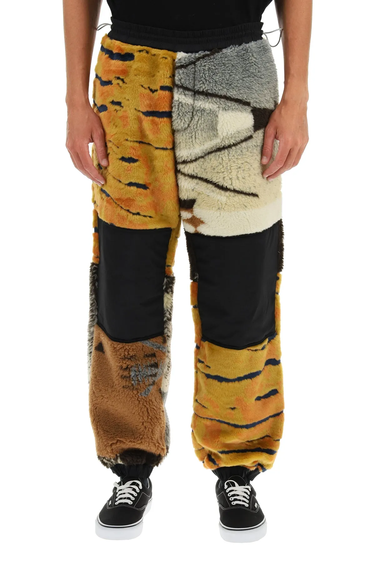 Aries Elasticated Ankle Patchwork Pants
