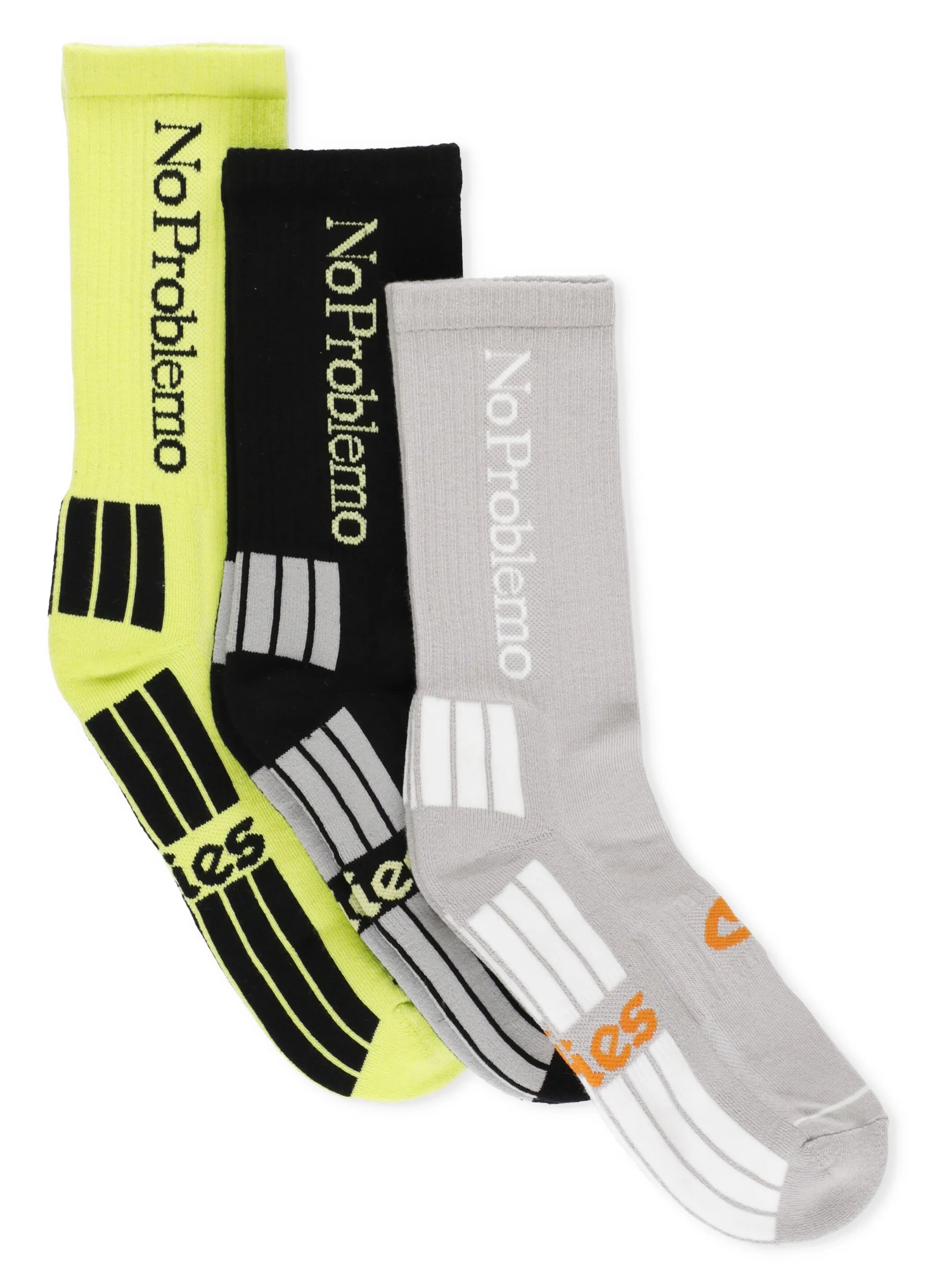 Aries No Problemo Three-Pack Socks