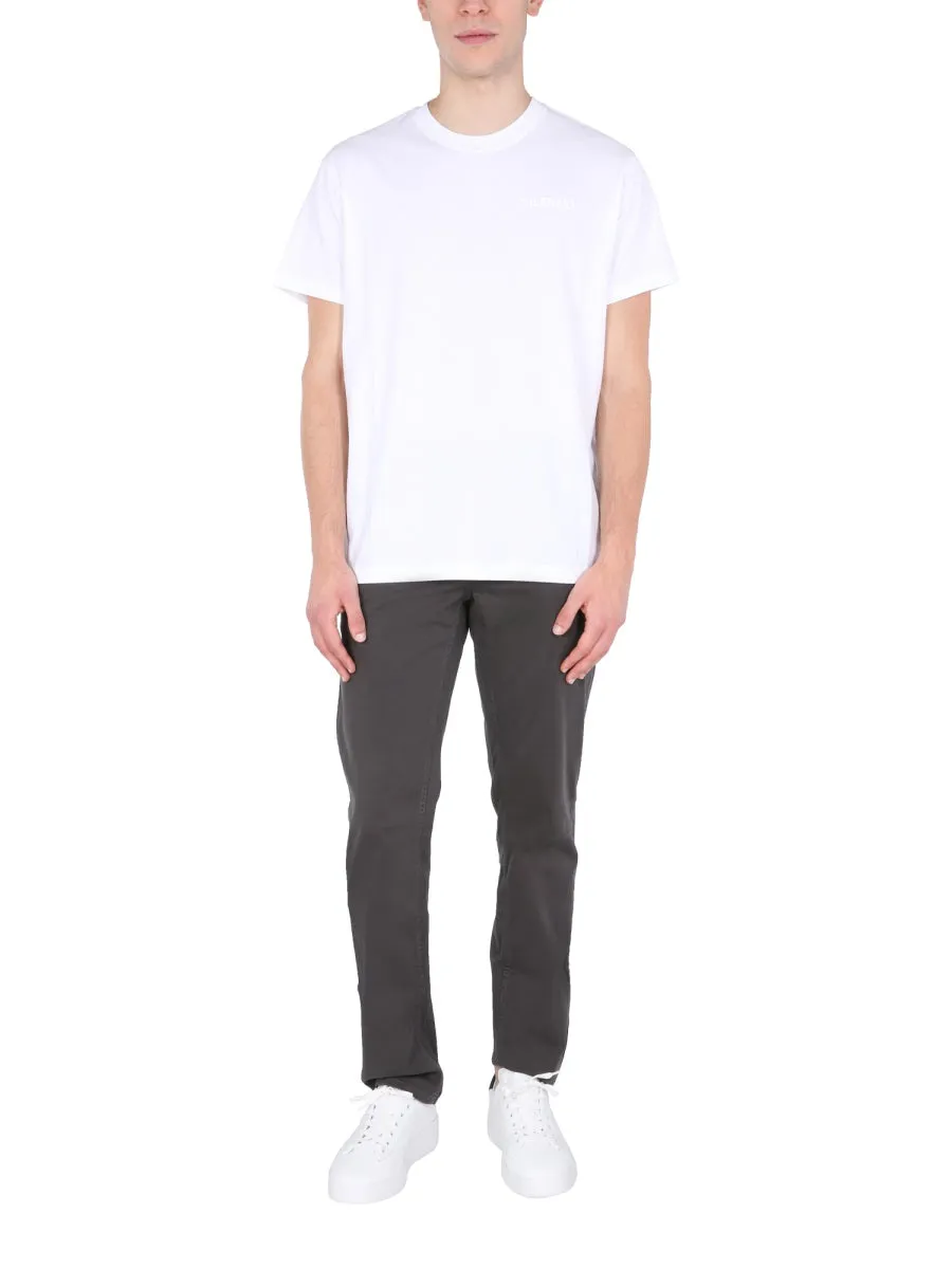 Aspesi Logo Printed Round Neck T-Shirt