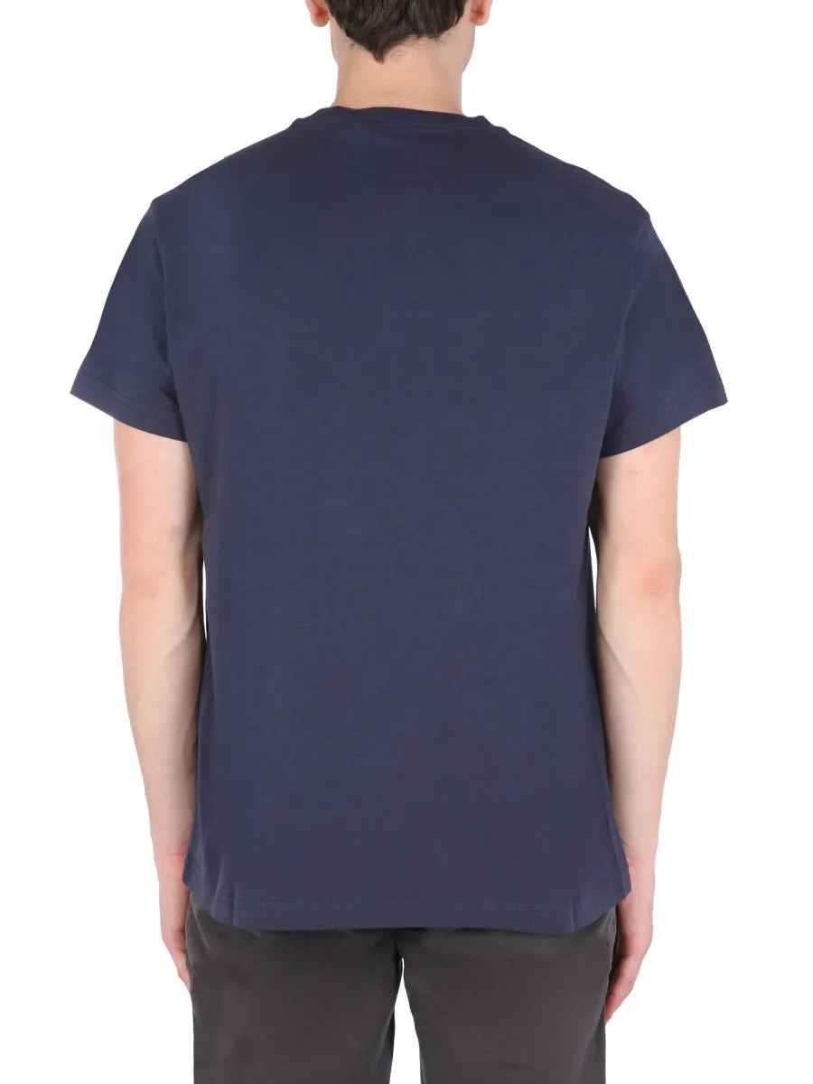 Aspesi Logo Printed Round Neck T-Shirt
