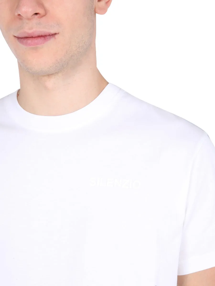 Aspesi Logo Printed Round Neck T-Shirt