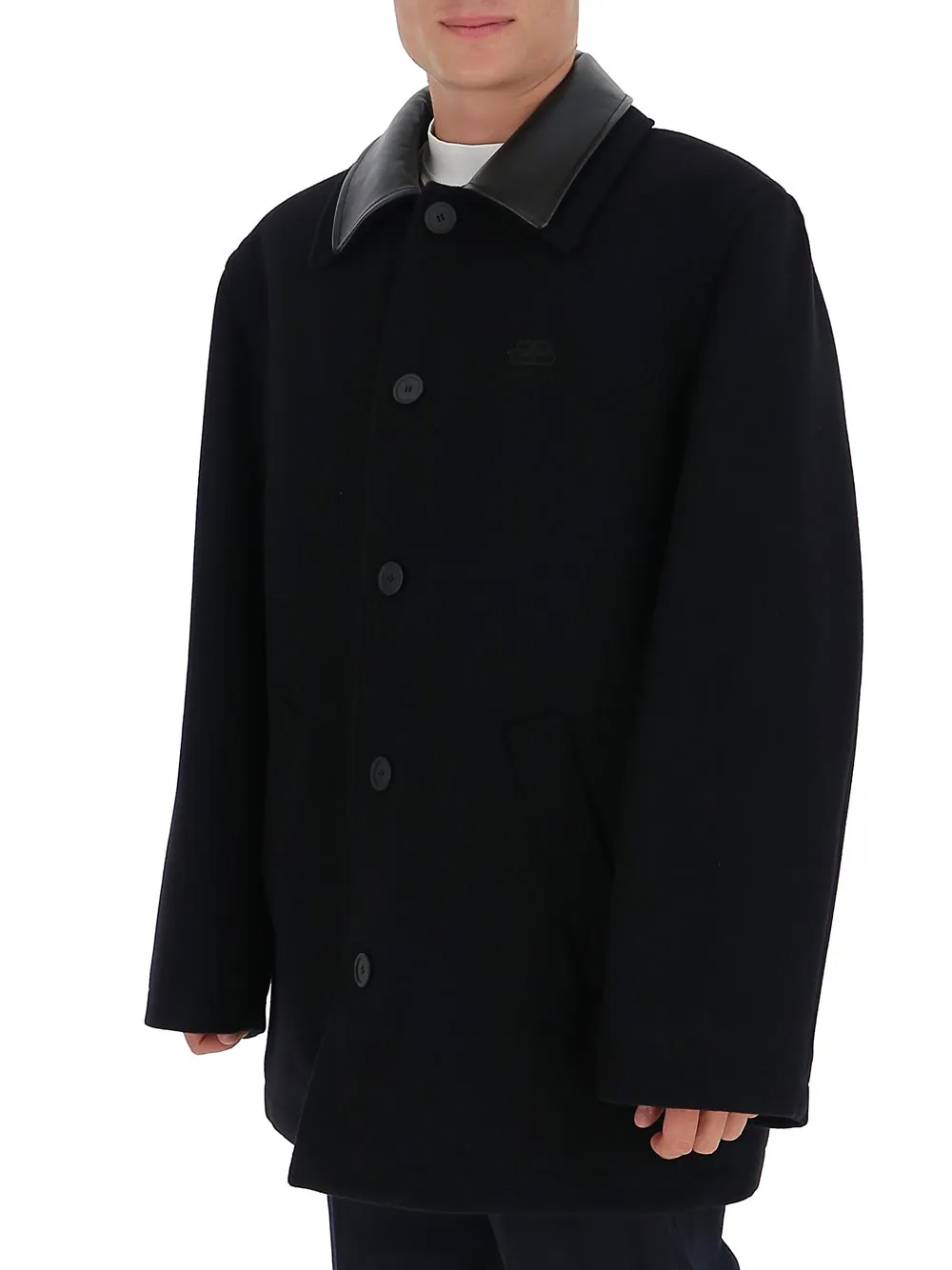 Balenciaga Double Collar Coat